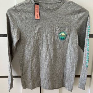 Vineyard vines long sleeve T-shirt size 7 child NWT